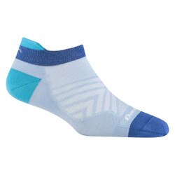 Darn Tough No Show Tab UltraLightweight Running Sock Women's in Sky